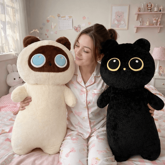 Kawaiies Collection - Soft toy - Long Fluffy Huge Cat Family Plushies