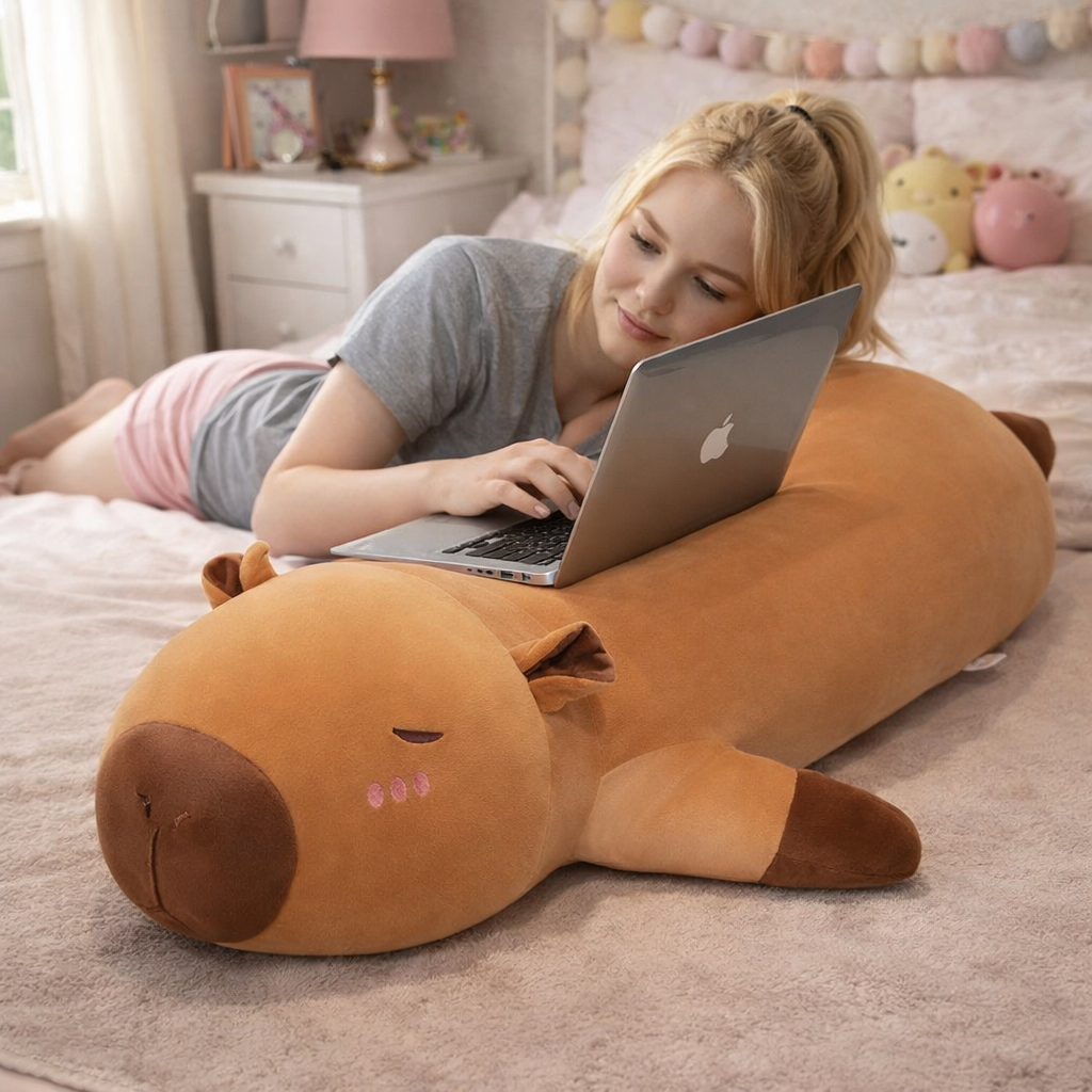 Long Chunky Capybara Plushie