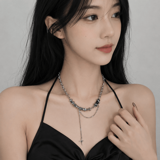 Kawaiies Collection - Jewelry - Eclipse Cross Y2K Choker Necklace