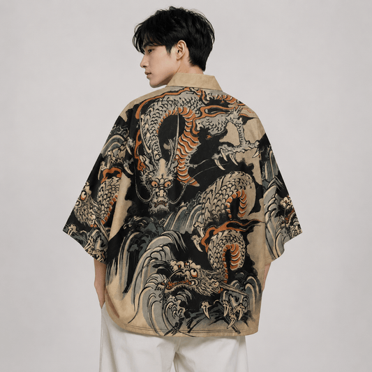 Kawaiies Collection - Kimono - Dragon Unisex Kimono Collection