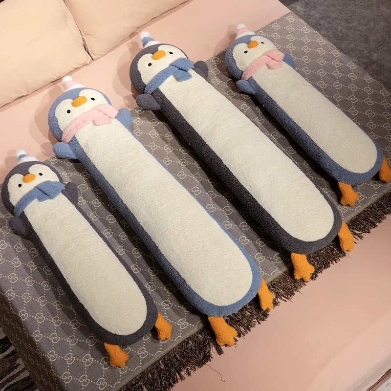 Long Snuggly Fluffy Penguin Plushies
