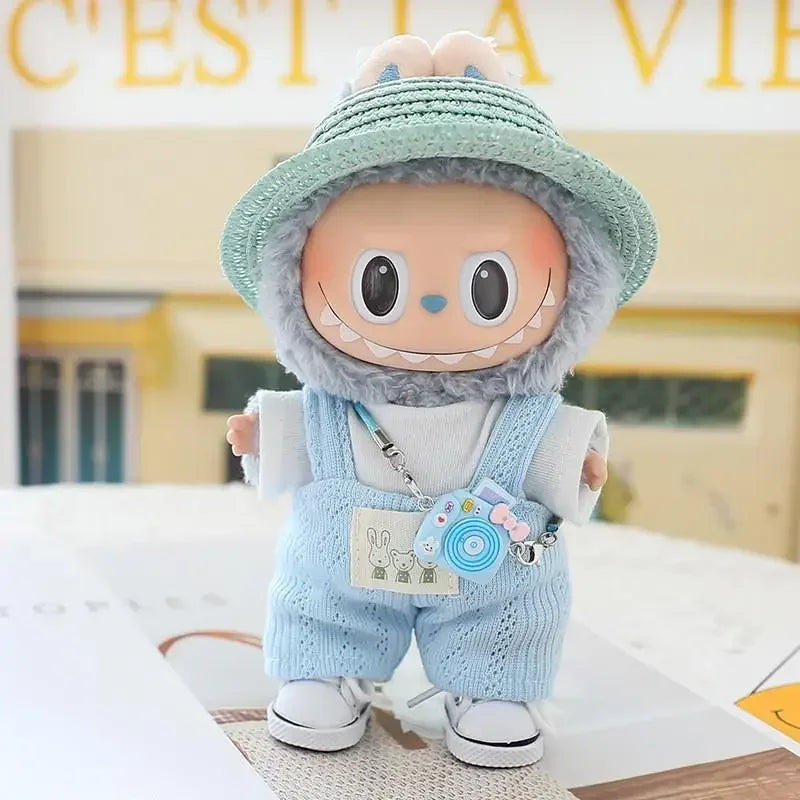 Handmade Pastel Day-Out Labubu Doll Outfit Collection