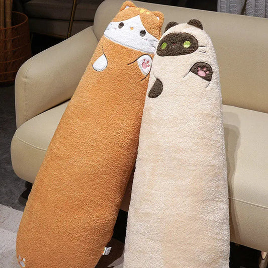 Fat Cat Body Pillow Plush