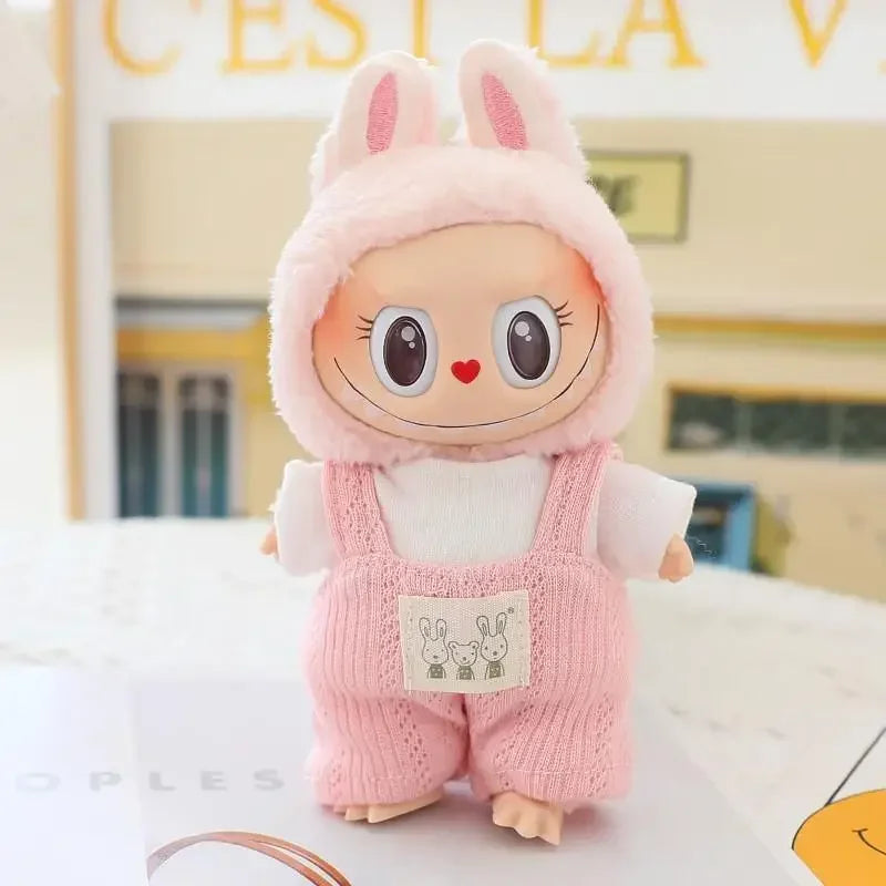 Handmade Pastel Day-Out Labubu Doll Outfit Collection
