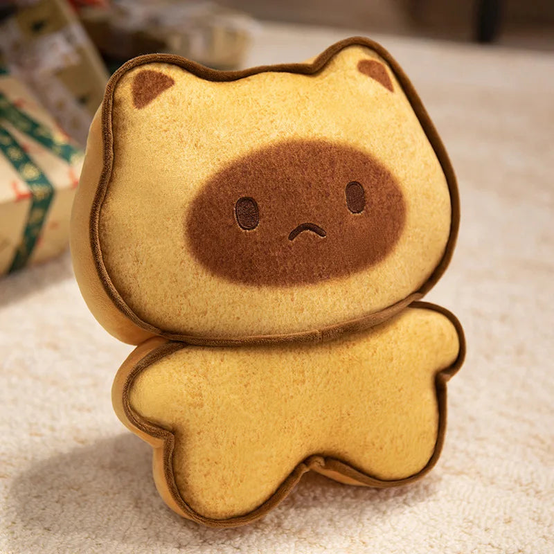 Kawaii Cat Bread Biscuit Cookie Plushies
