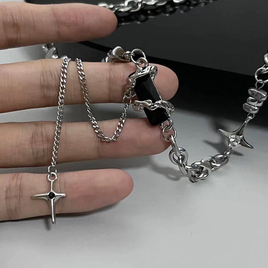 Eclipse Cross Y2K Choker Necklace