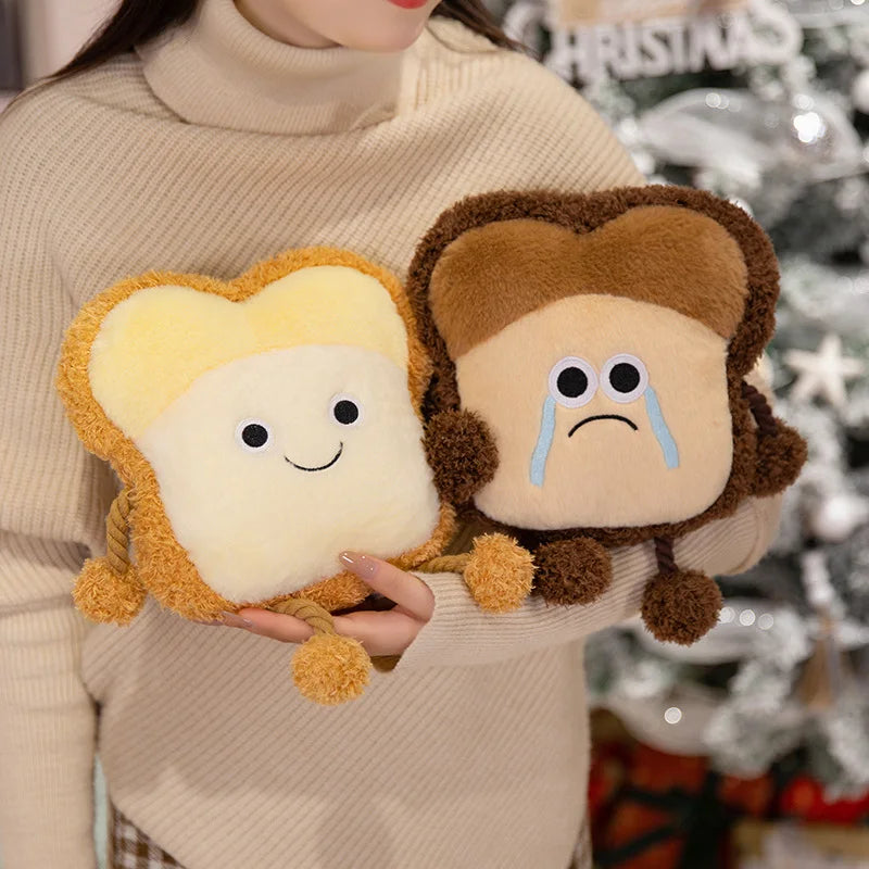Happy Toast Sad Toast Plush & Bag