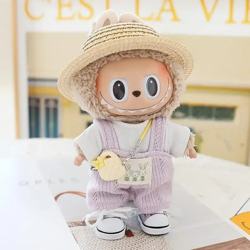 Handmade Pastel Day-Out Labubu Doll Outfit Collection