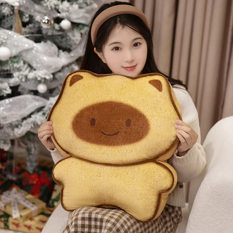Kawaii Cat Bread Biscuit Cookie Plushies
