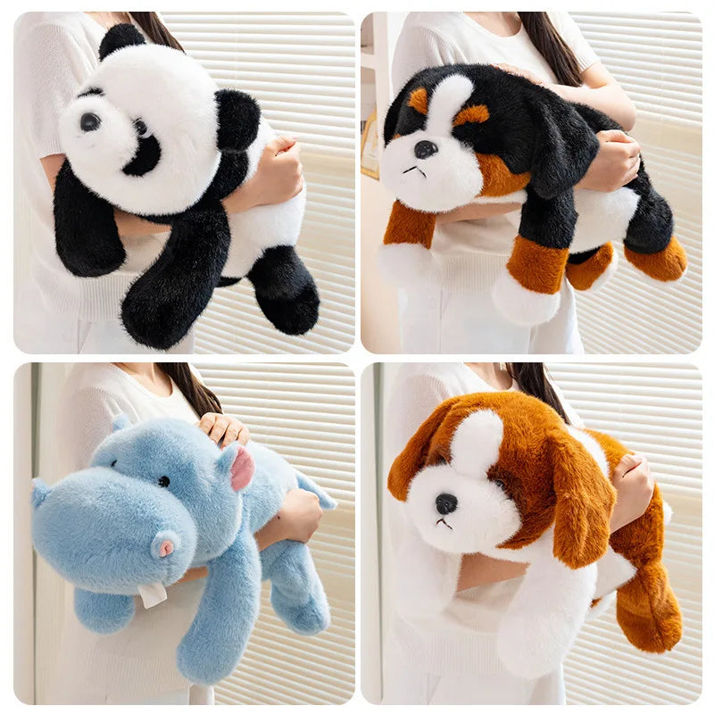 Fuzzy Animal Plush Squad