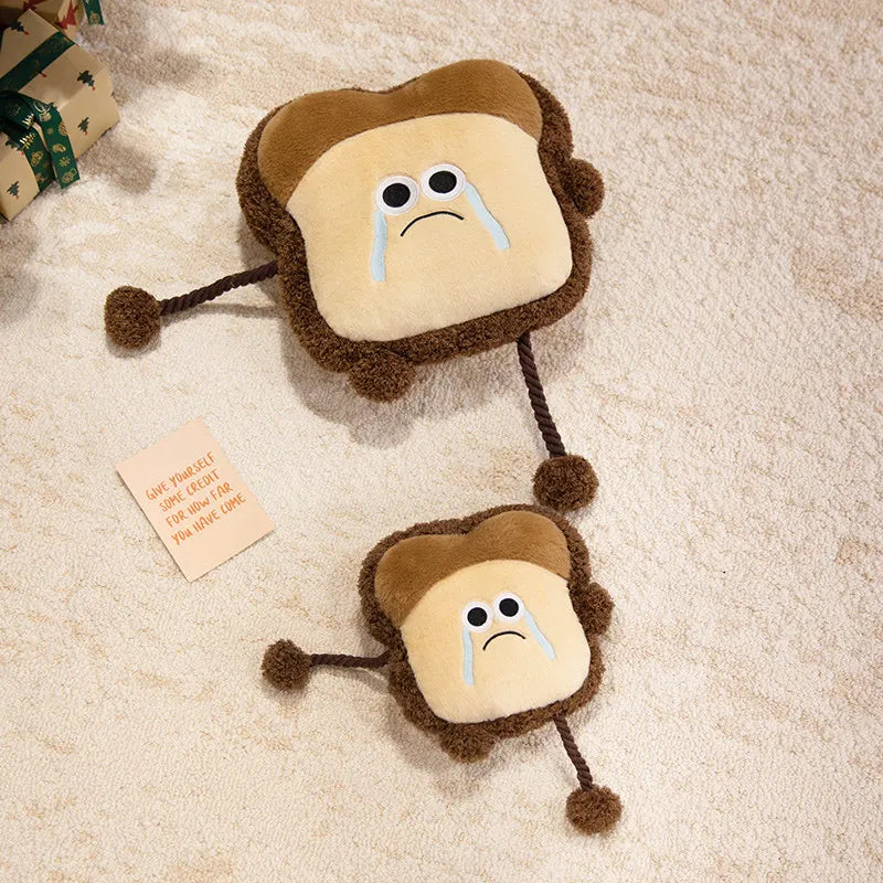 Happy Toast Sad Toast Plush & Bag