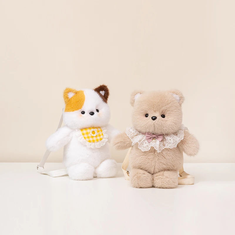 Kawaii Petite Besties Plush Backpack