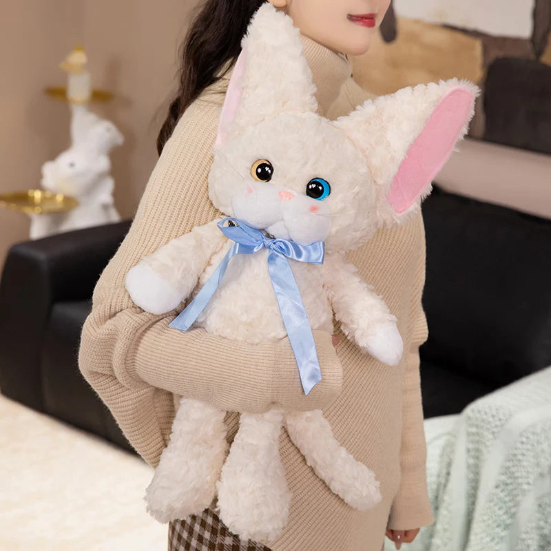 Noirou, Mewsette, and Truffle the Fluffy Cat Plushie Family