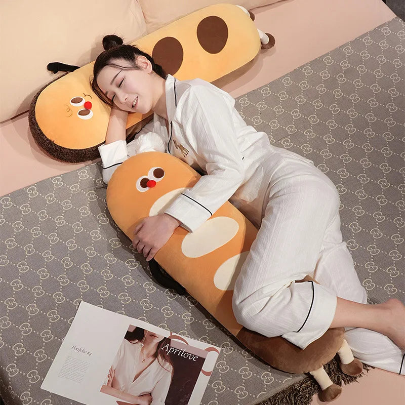 Long Snuggly Funny Baguette Bread Plushies