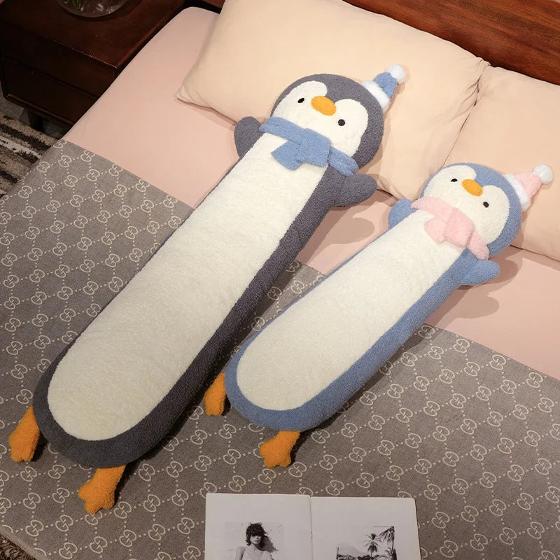 Long Snuggly Fluffy Penguin Plushies
