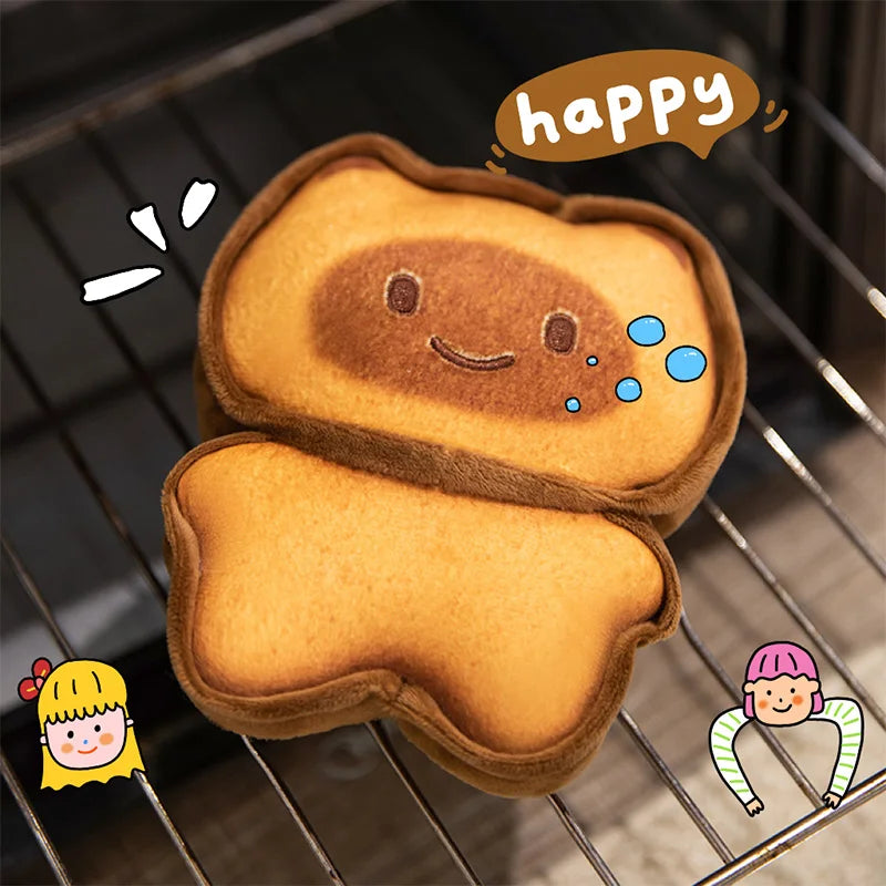 Kawaii Cat Bread Biscuit Cookie Plushies