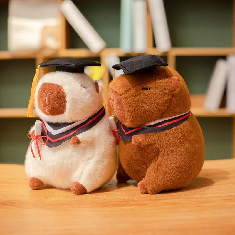 Graduation Scholar Capybara Plush