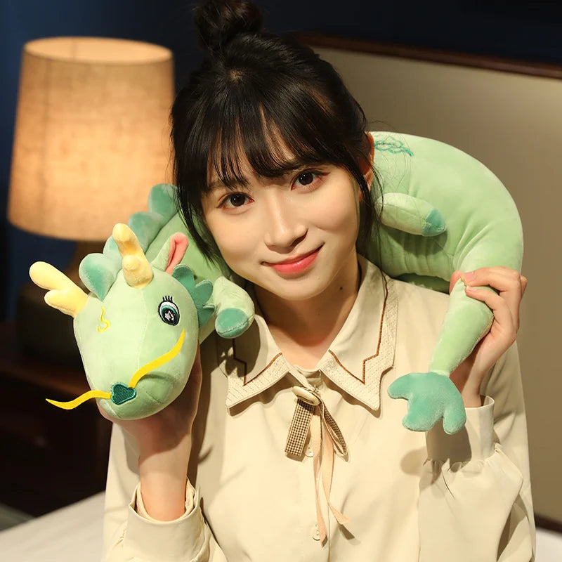 Long Haku Dragon Snuggle Buddy Plushies