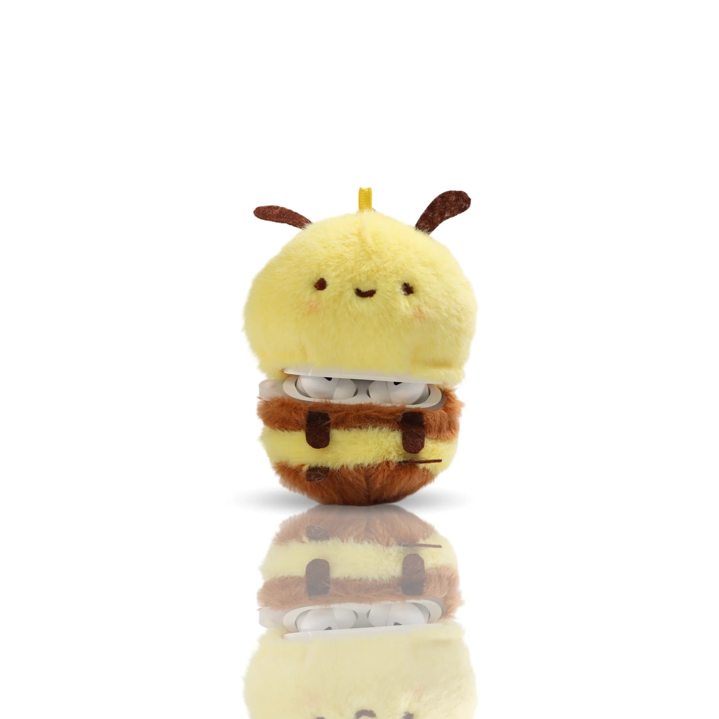 Happy Bee Plush Airpods Case