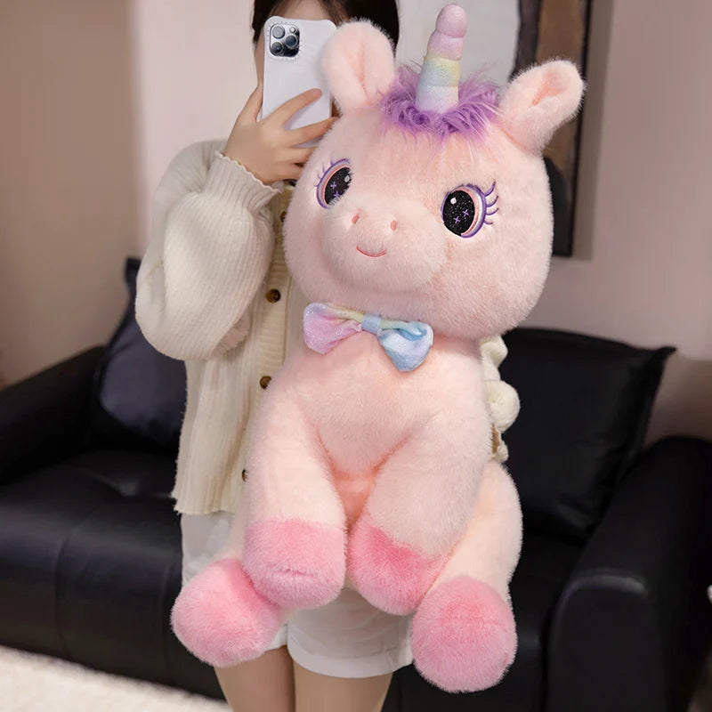 Gentle Rainbow Unicorn Plush