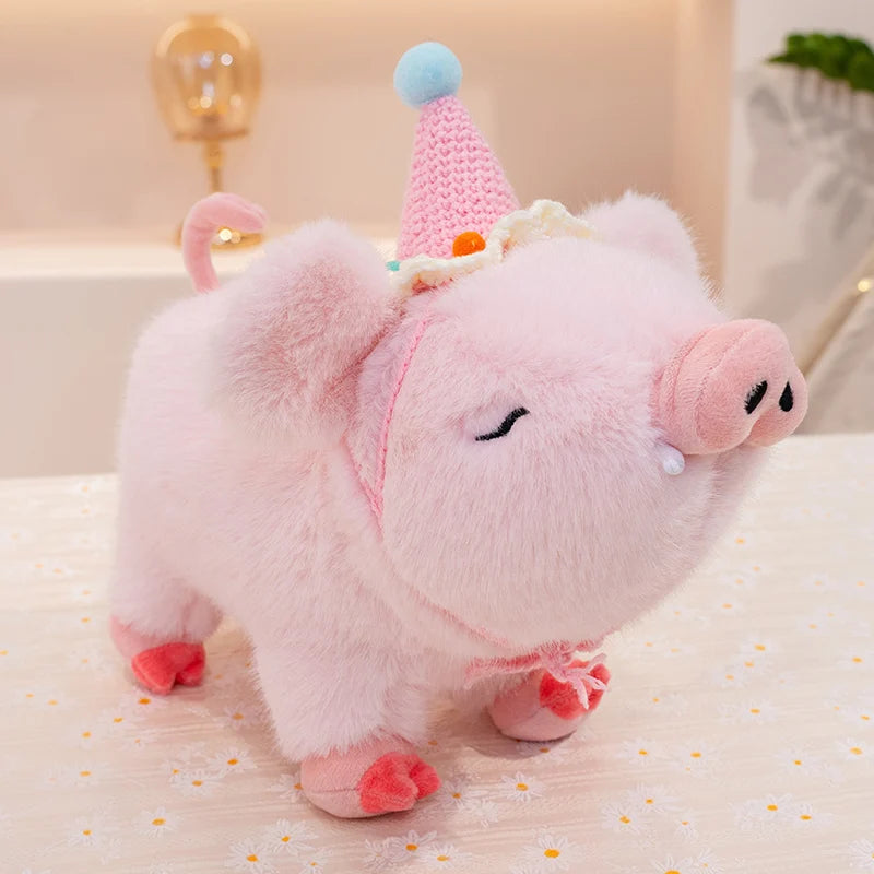 Kawaii Fluffy Wild Boar Plushie