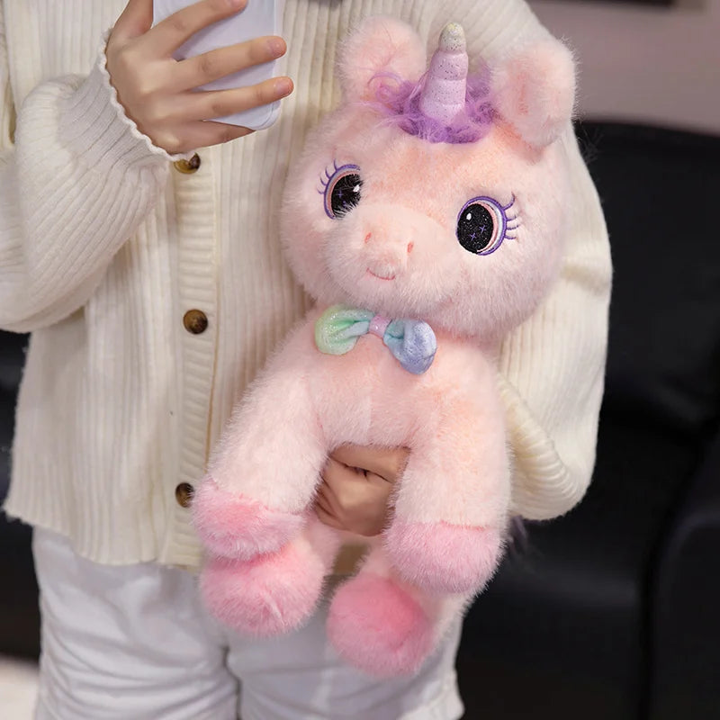 Gentle Rainbow Unicorn Plush