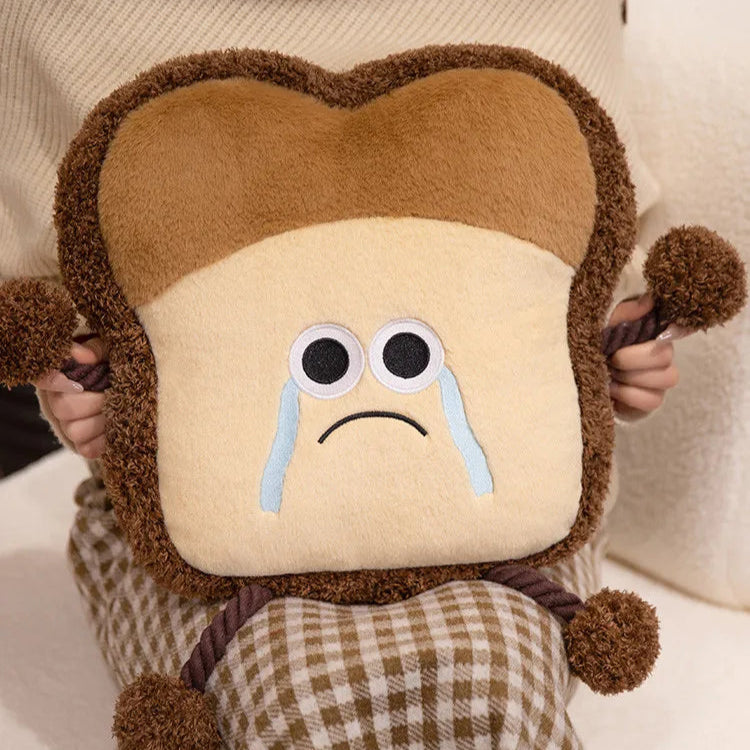 Happy Toast Sad Toast Plush & Bag