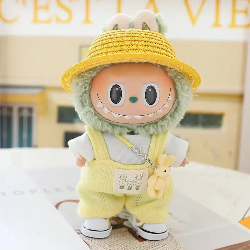 Handmade Pastel Day-Out Labubu Doll Outfit Collection