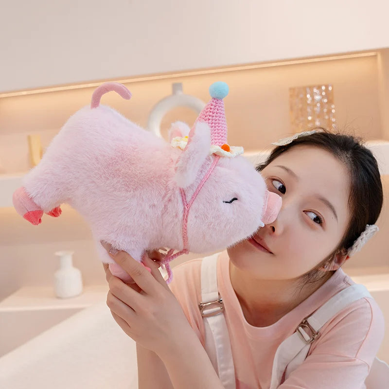 Kawaii Fluffy Wild Boar Plushie