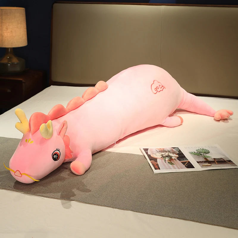 Long Haku Dragon Snuggle Buddy Plushies