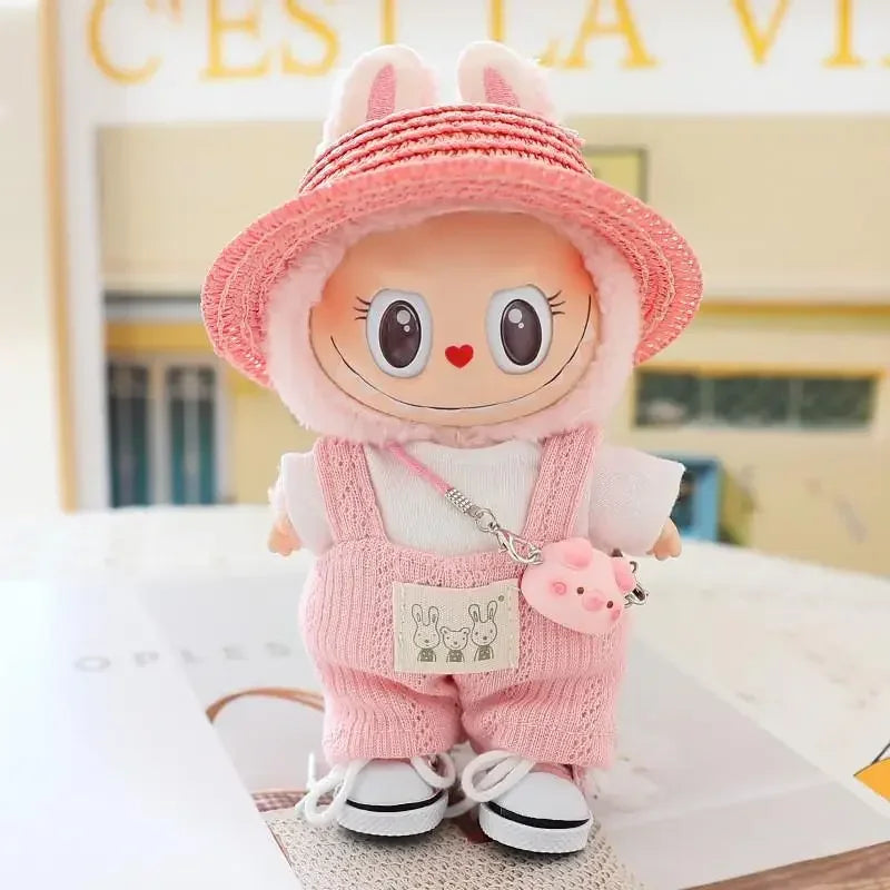 Handmade Pastel Day-Out Labubu Doll Outfit Collection
