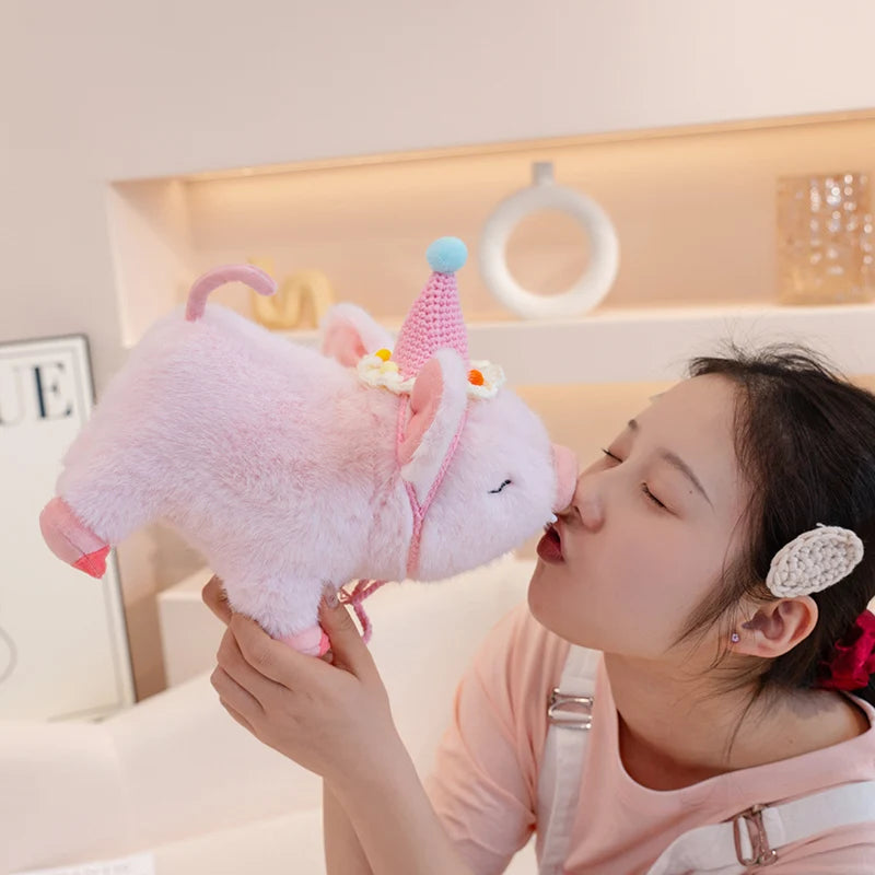 Kawaii Fluffy Wild Boar Plushie