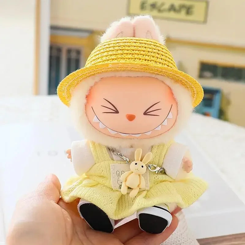 Handmade Pastel Day-Out Labubu Doll Outfit Collection