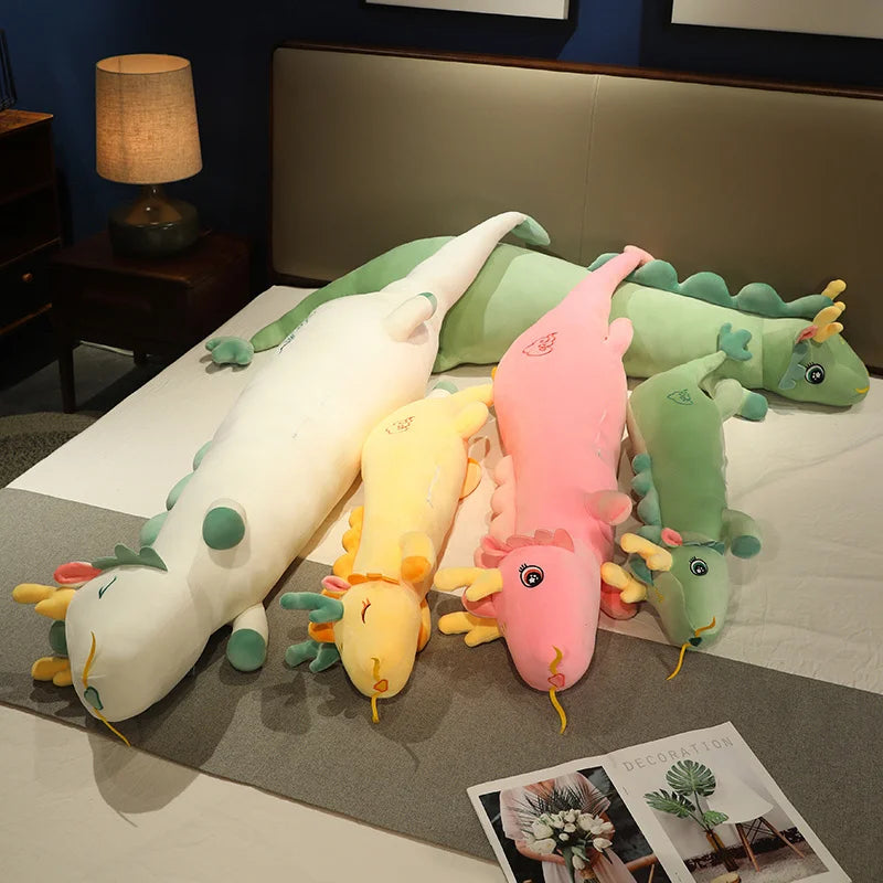 Long Haku Dragon Snuggle Buddy Plushies