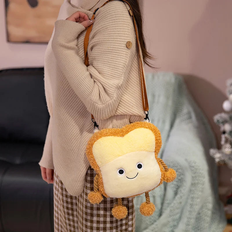 Happy Toast Sad Toast Plush & Bag