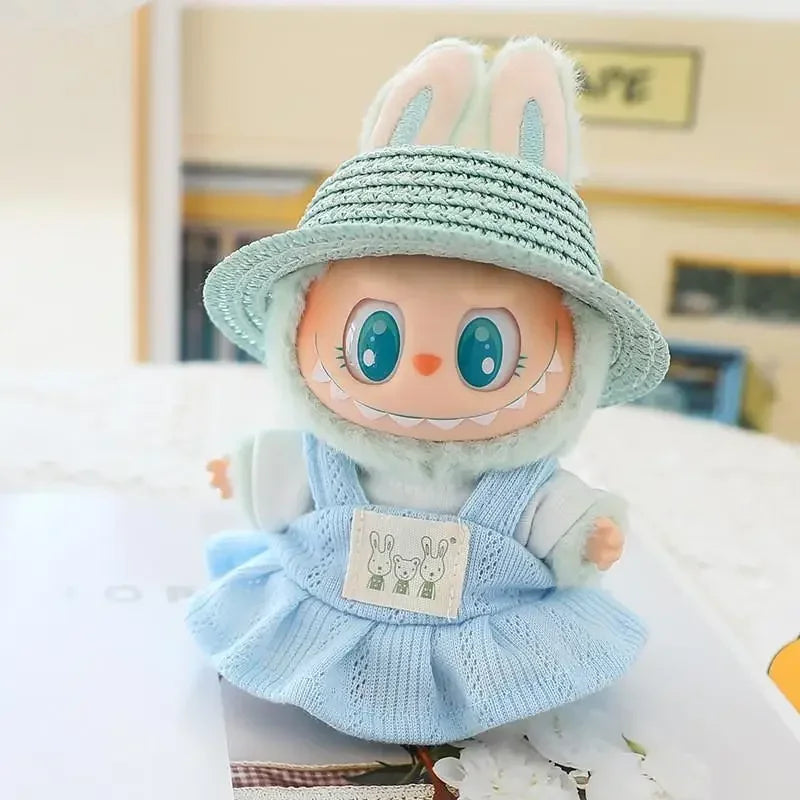 Handmade Pastel Day-Out Labubu Doll Outfit Collection