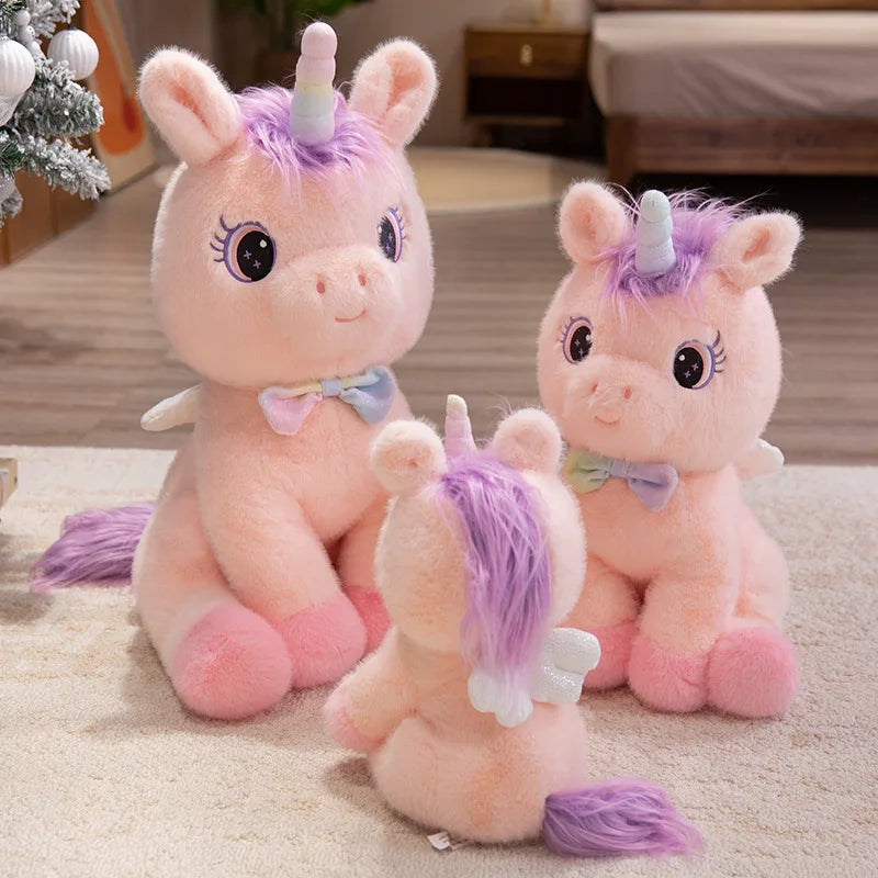 Gentle Rainbow Unicorn Plush