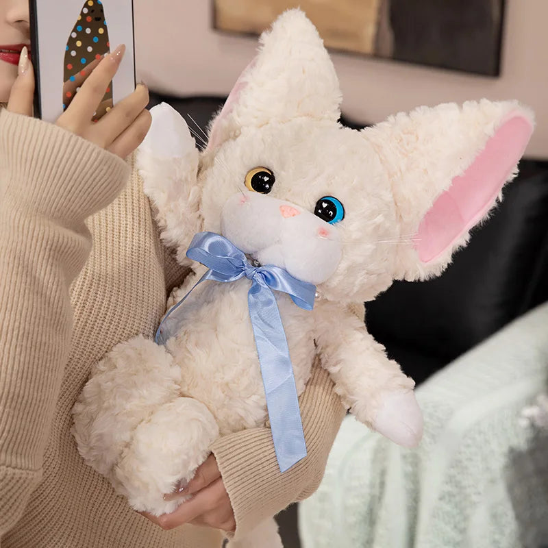 Noirou, Mewsette, and Truffle the Fluffy Cat Plushie Family