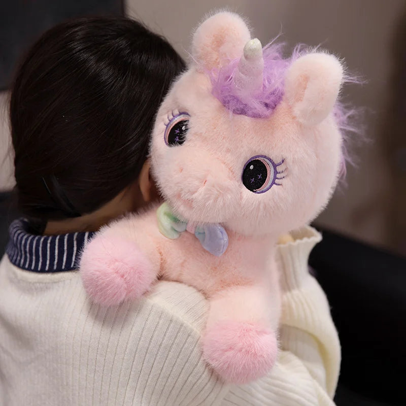 Gentle Rainbow Unicorn Plush