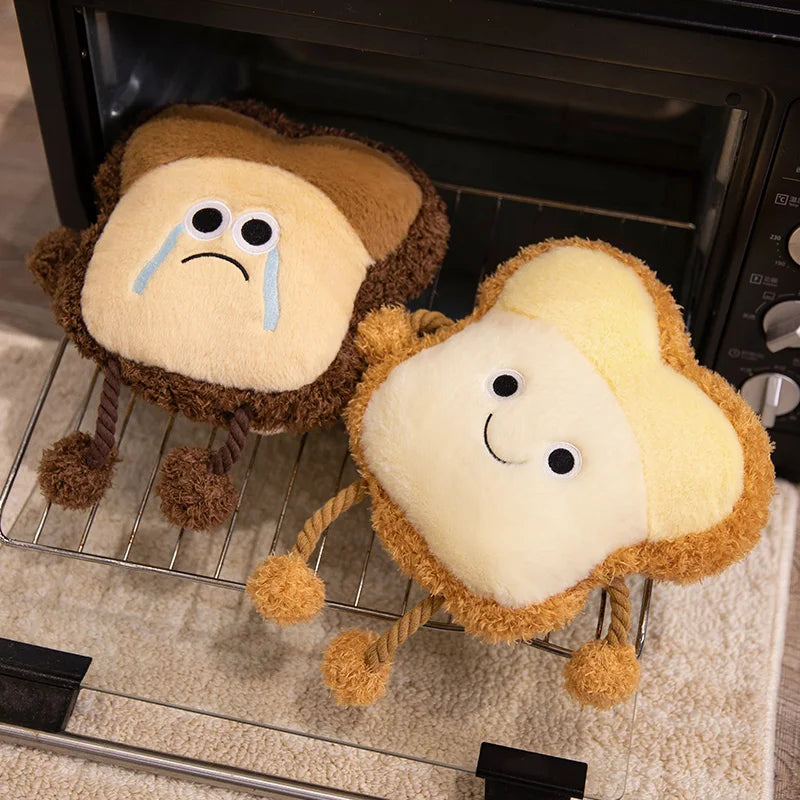 Happy Toast Sad Toast Plush & Bag