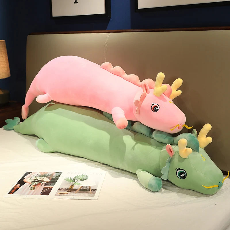 Long Haku Dragon Snuggle Buddy Plushies