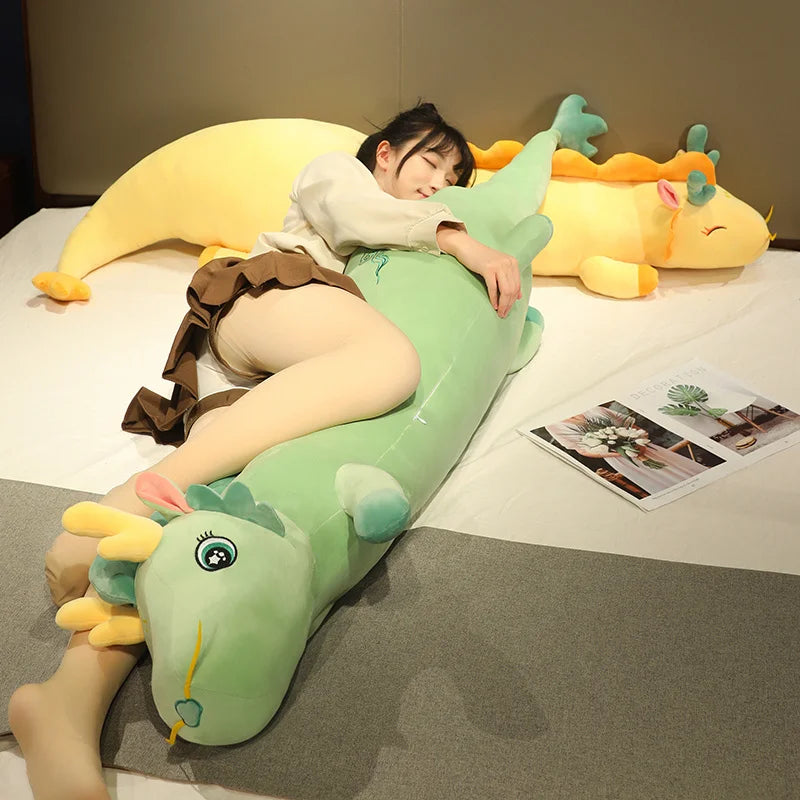 Long Haku Dragon Snuggle Buddy Plushies