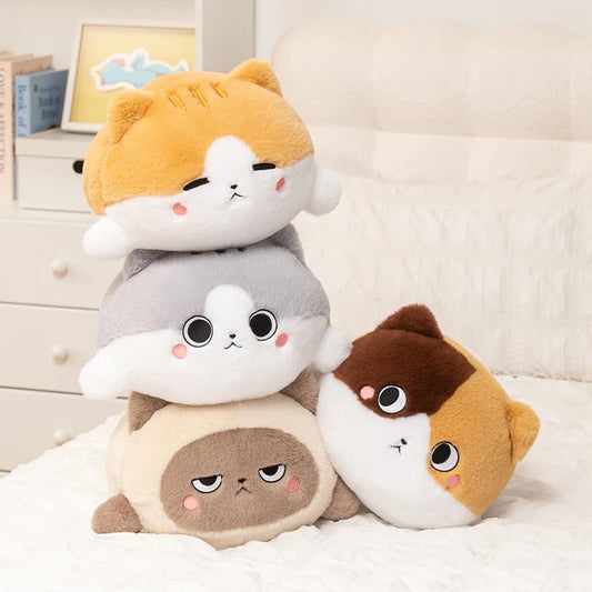 Chubby Mood Kitty Fishtail Plush