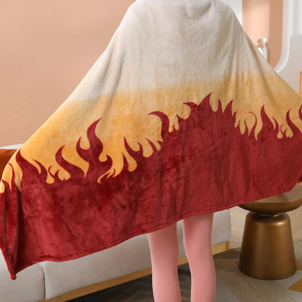 kawaiies-softtoys-plushies-kawaii-plush-Anime Demon Slayer Hooded Cape Blanket Apparel