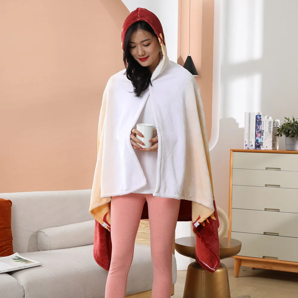 kawaiies-softtoys-plushies-kawaii-plush-Anime Demon Slayer Hooded Cape Blanket Apparel