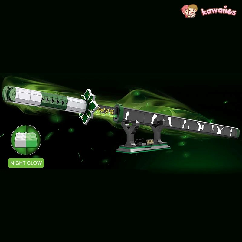 kawaiies-softtoys-plushies-kawaii-plush-Anime Demon Slayer Sanemi Shinazugawa Wind Sword Building Set Build it