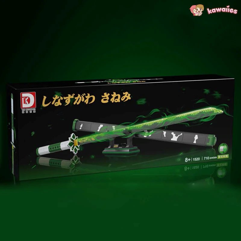 kawaiies-softtoys-plushies-kawaii-plush-Anime Demon Slayer Sanemi Shinazugawa Wind Sword Building Set Build it