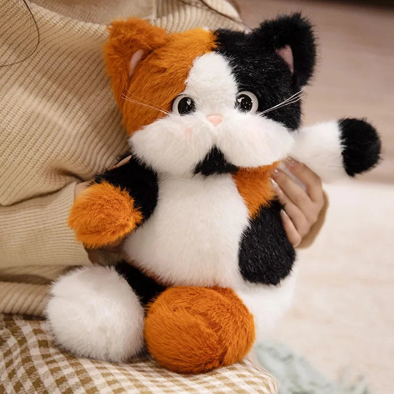 kawaiies-softtoys-plushies-kawaii-plush-Big-eyed Calico Siamese Cat Plush Friends Soft toy
