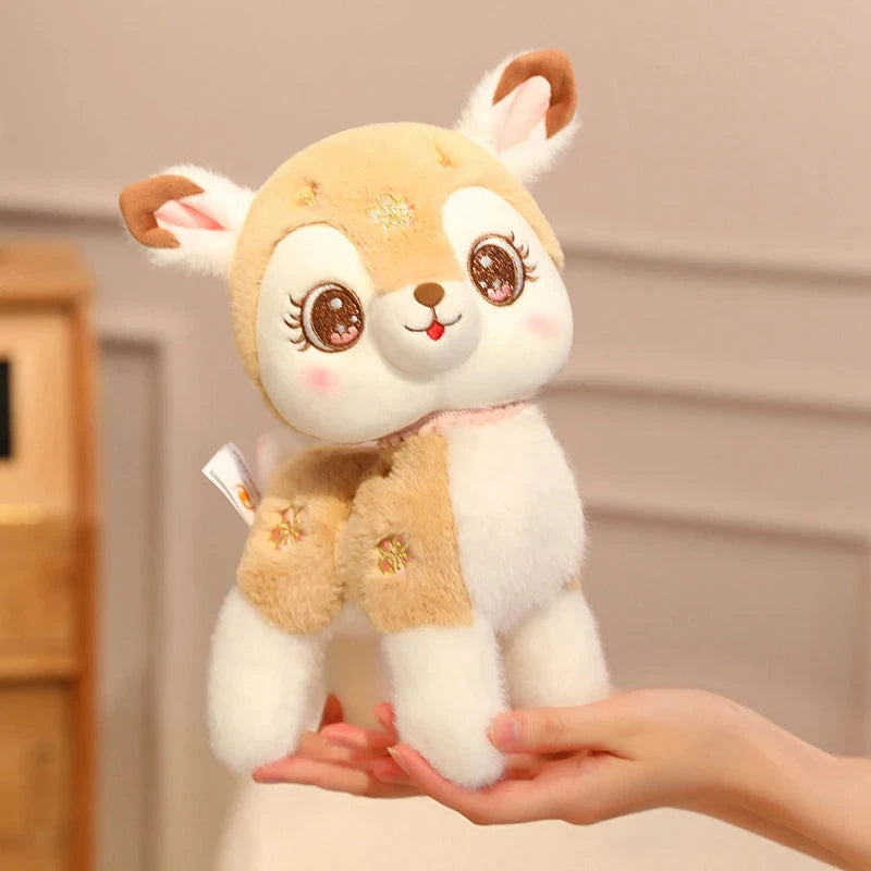 kawaiies-softtoys-plushies-kawaii-plush-Blossom & Maple Kawaii Pink Brown Deer Plushies Soft toy