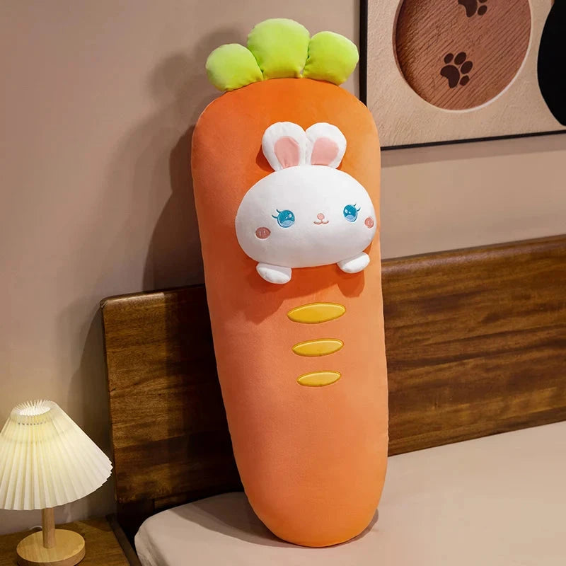 kawaiies-softtoys-plushies-kawaii-plush-Bunny Berry & Carrot Cutie Plushies Soft toy Carrot 75cm